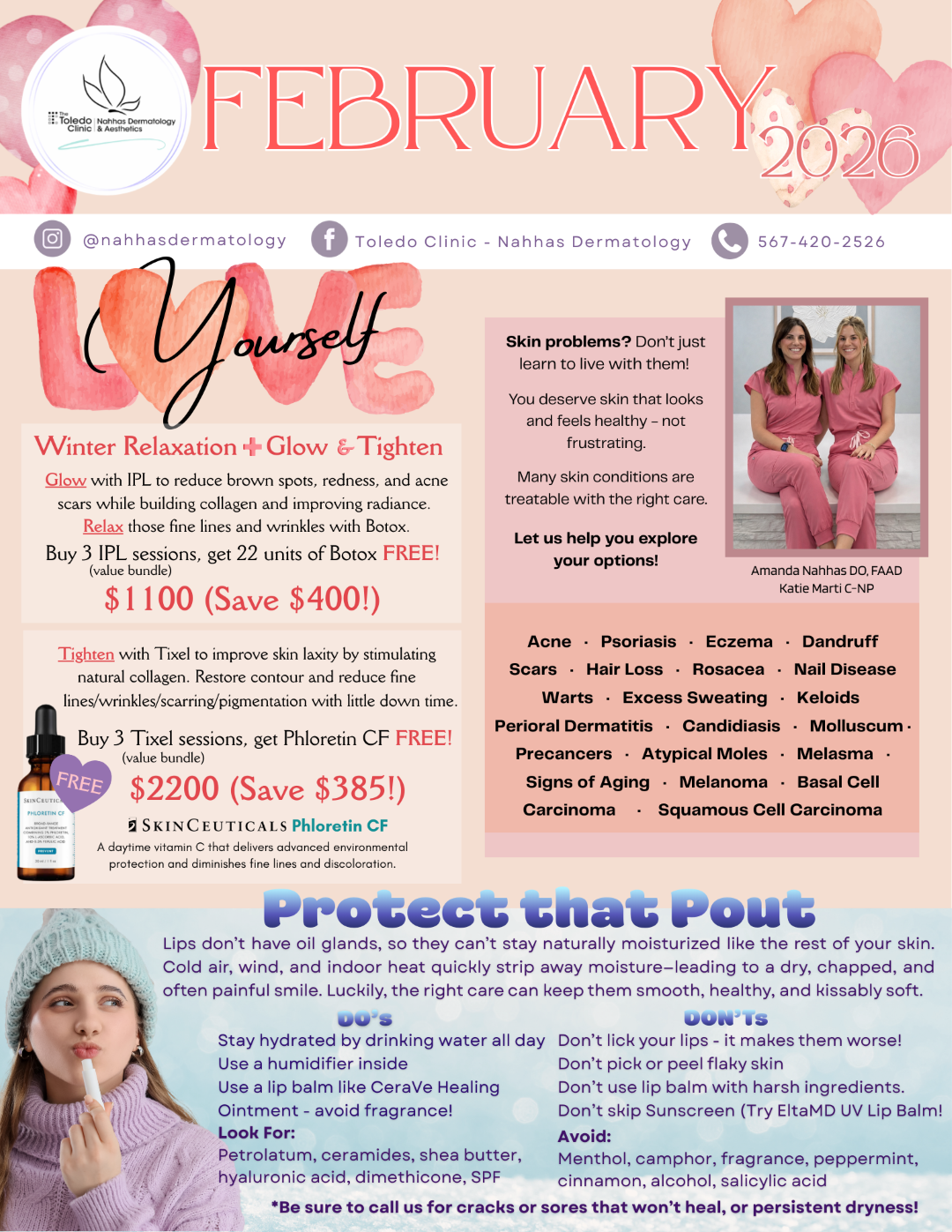 Toledo Dermatologist Newsletter February 2026